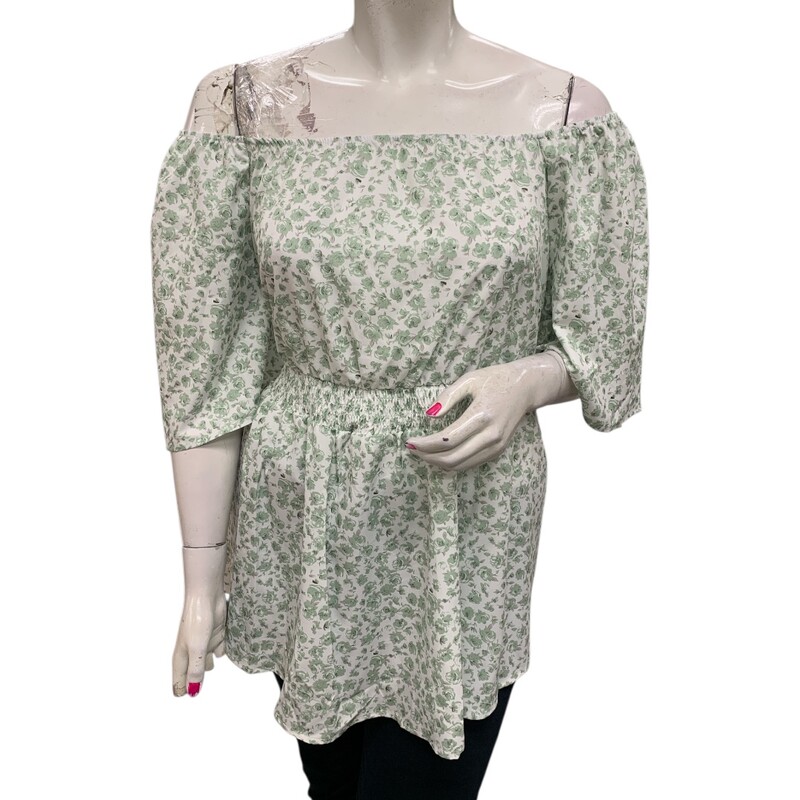 N/a, Gren/whi, Size: 4X