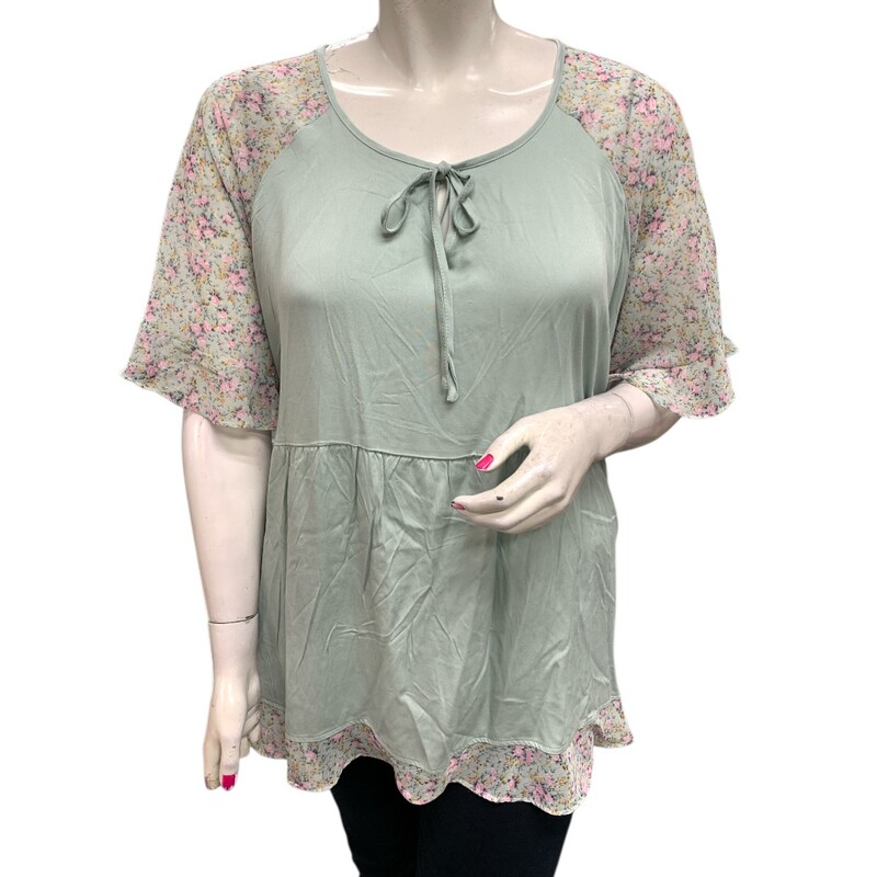 BloomChic NWT, Blue/mul, Size: 3X