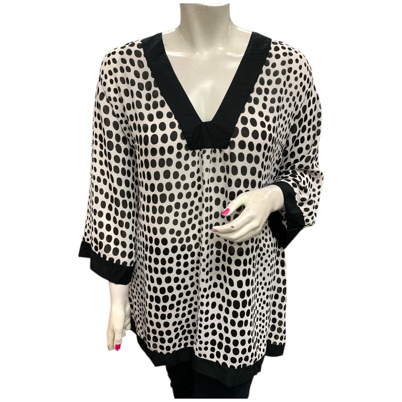 Dotti, Blk/whit, Size: XL