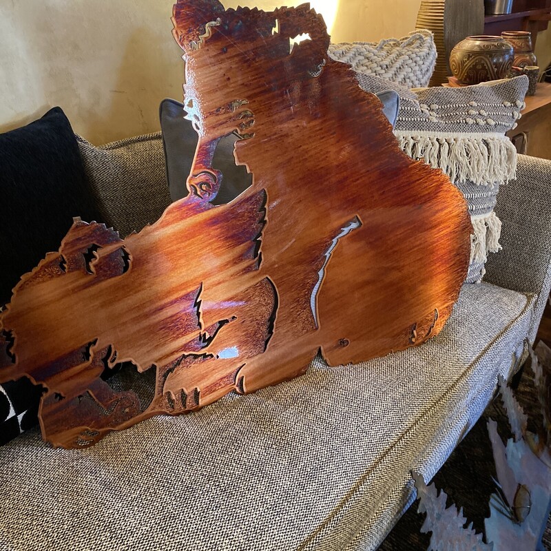Lazer Cut Metal Bears