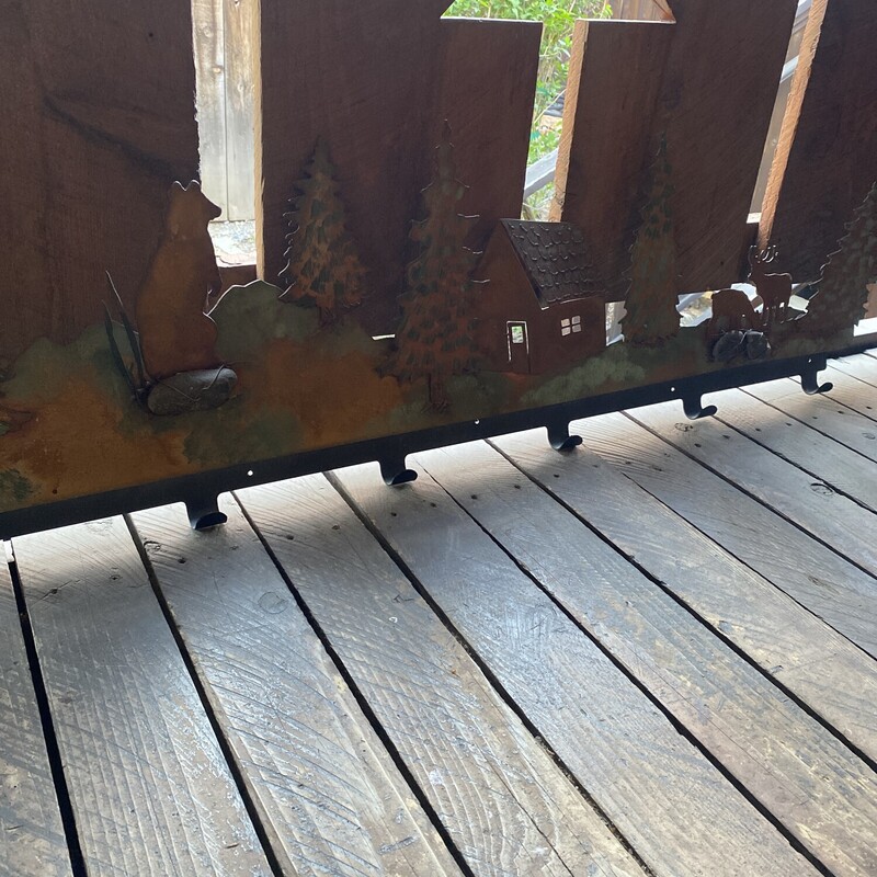 Rustic Coat Rack