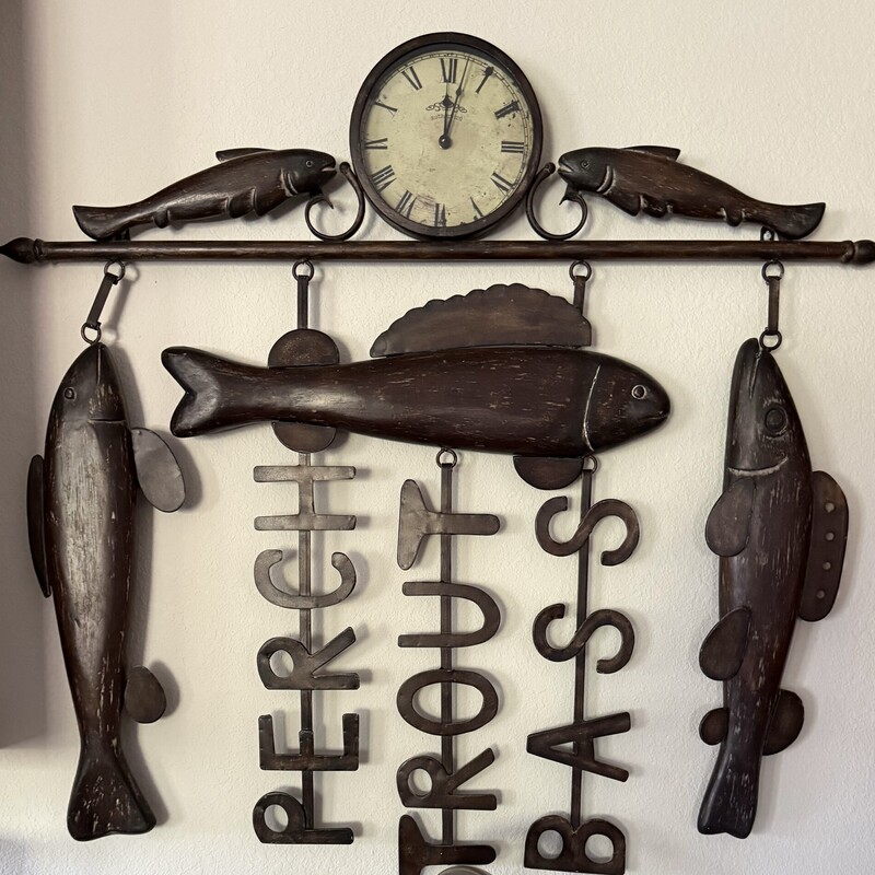 Clock With Fish