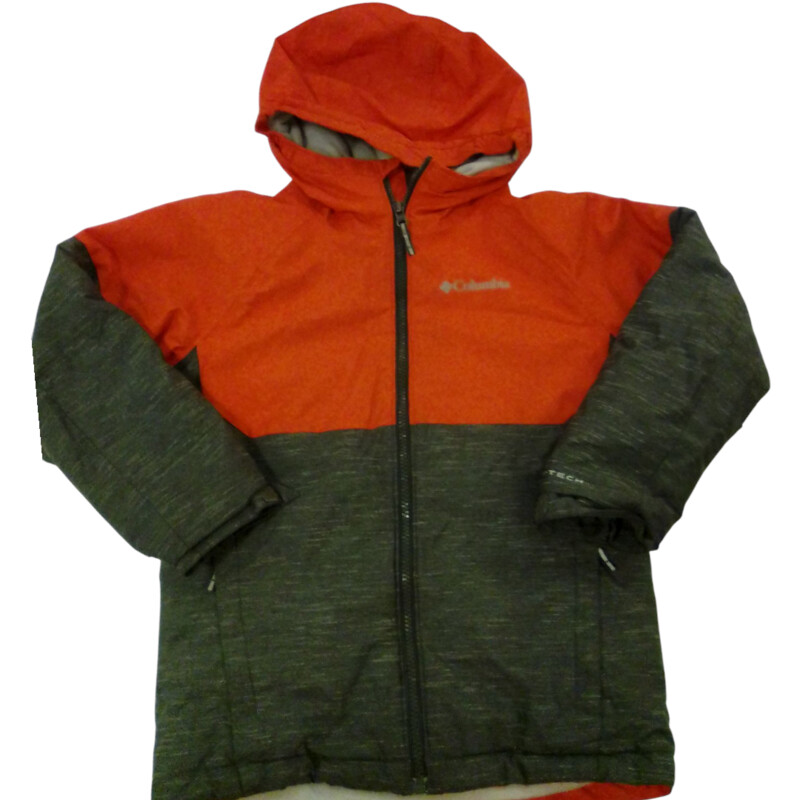 Jacket: Orange & Grey