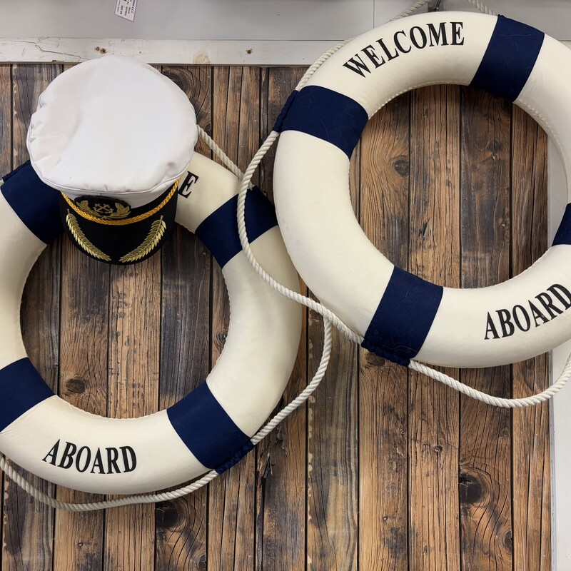 Welcome Aboard Decor
19 in