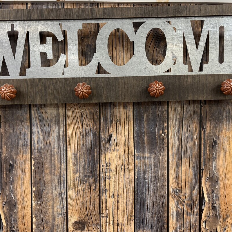 Rustic Welcome Sign