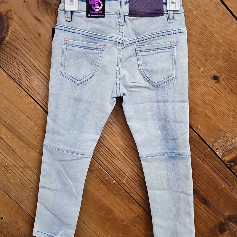 NEW ELITE PREMIUM JEANS, DENIM, Size: 5-6