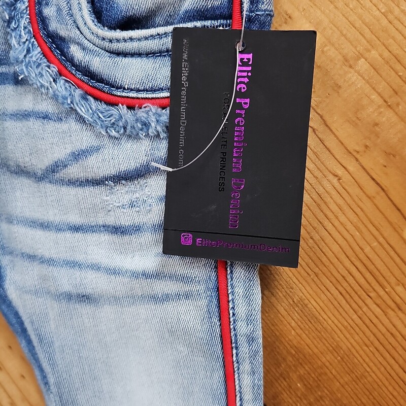 NEW ELITE PREMIUM JEANS, DENIM, Size: 9MONTHS