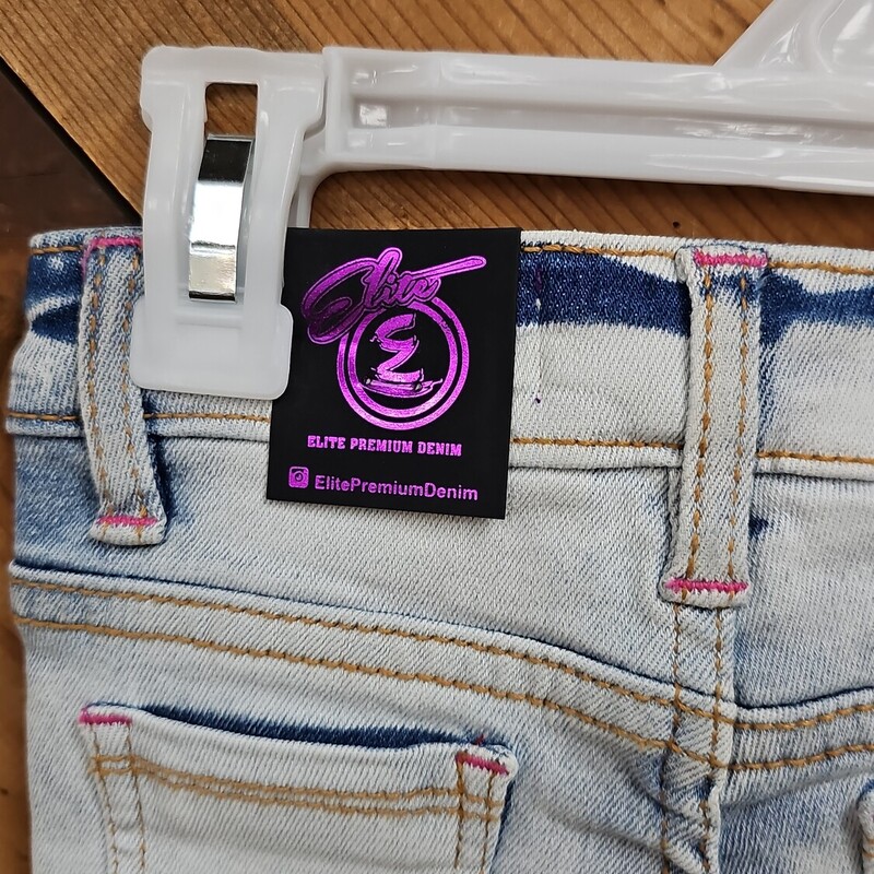 NEW ELITE PREMIUM JEANS, DENIM, Size: 6MONTHS
