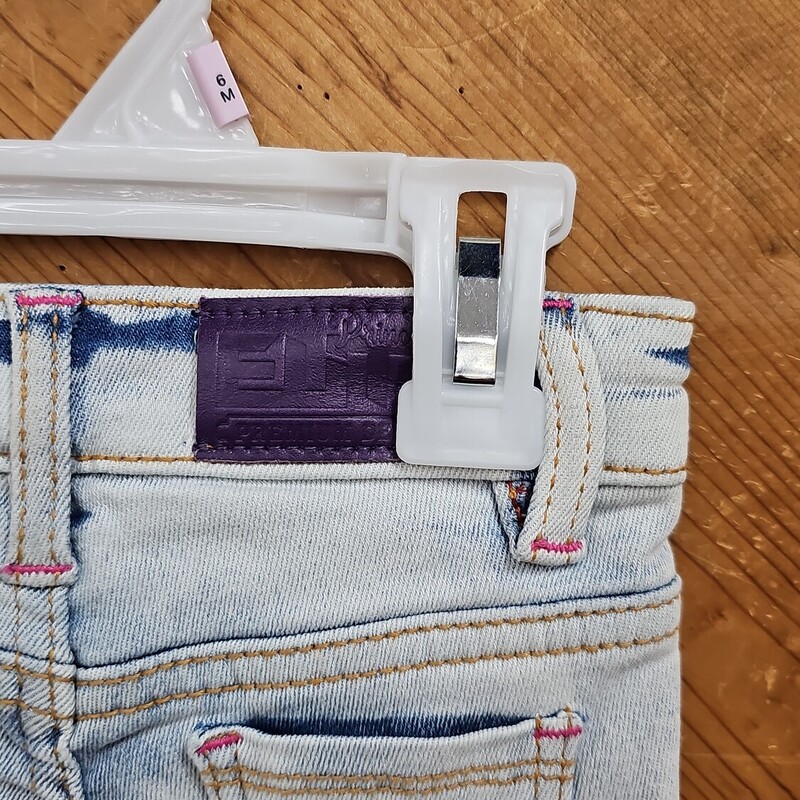 NEW ELITE PREMIUM JEANS, DENIM, Size: 6MONTHS