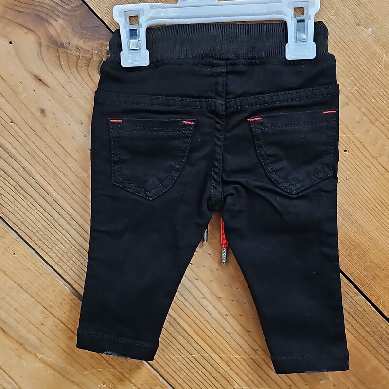 NWT ELITE PREMIUM PANTS, BLACK, Size: 6MONTHS