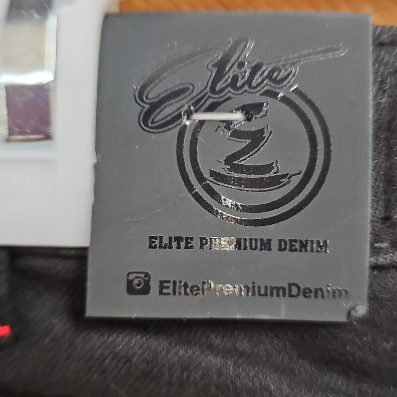 NEW ELITE PREMIUM JEANS, BLACK, Size: 3MONTHS