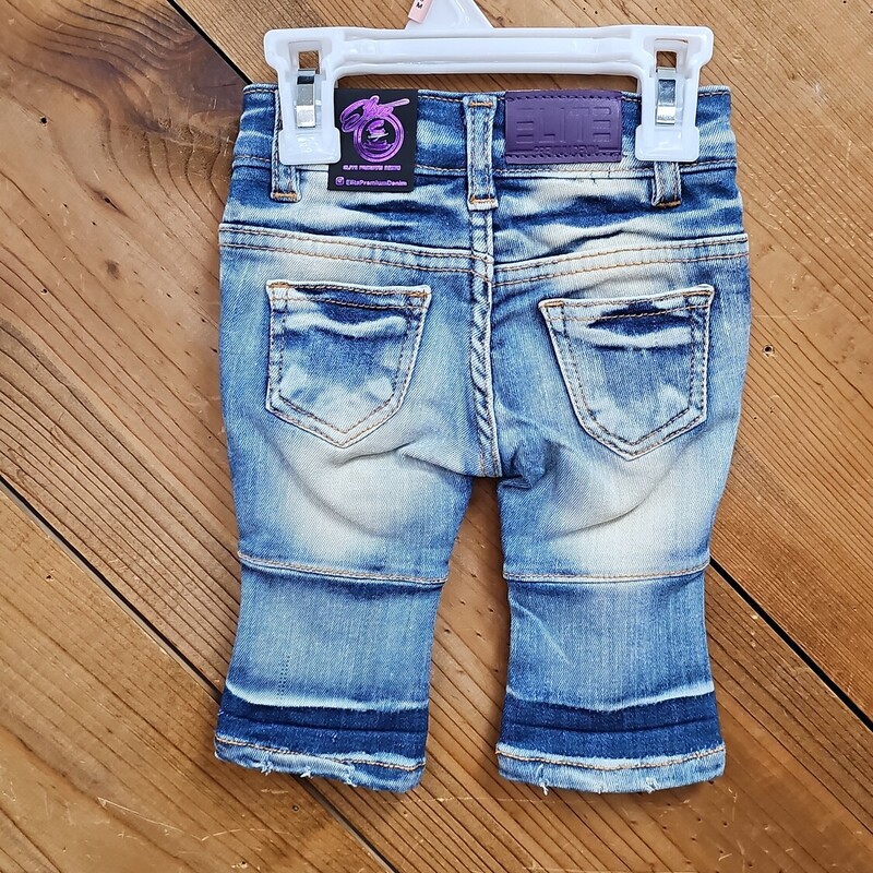 NEW ELITE PREMIUM JEANS, DENIM, Size: 3MONTHS