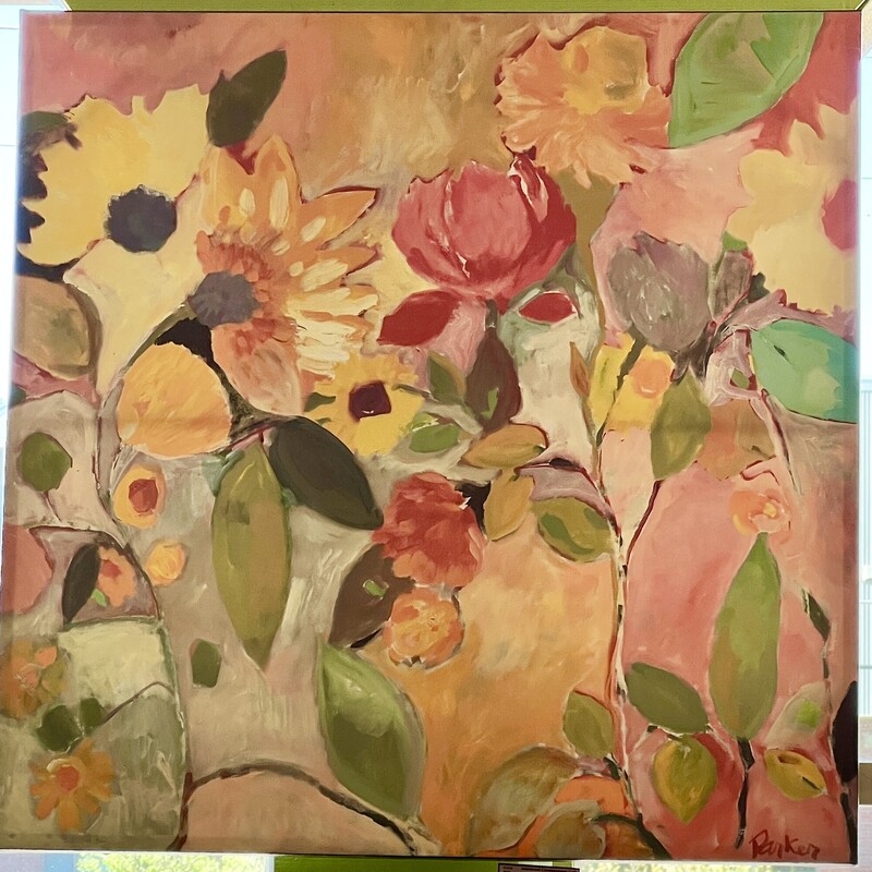 Print Kim Parker Garden,
Size: 35x35