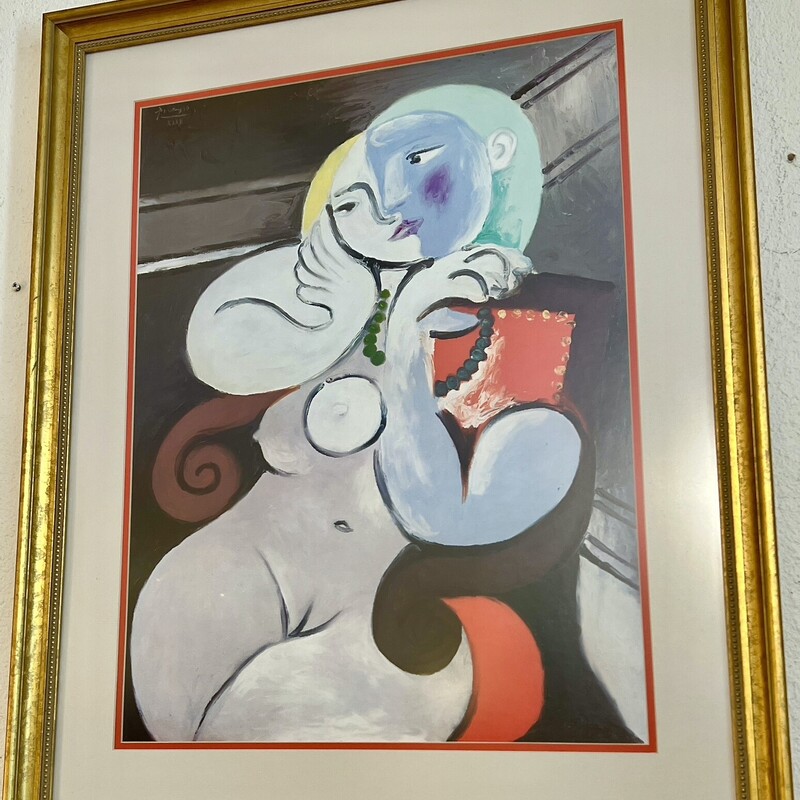 Print Picasso RedArmchair