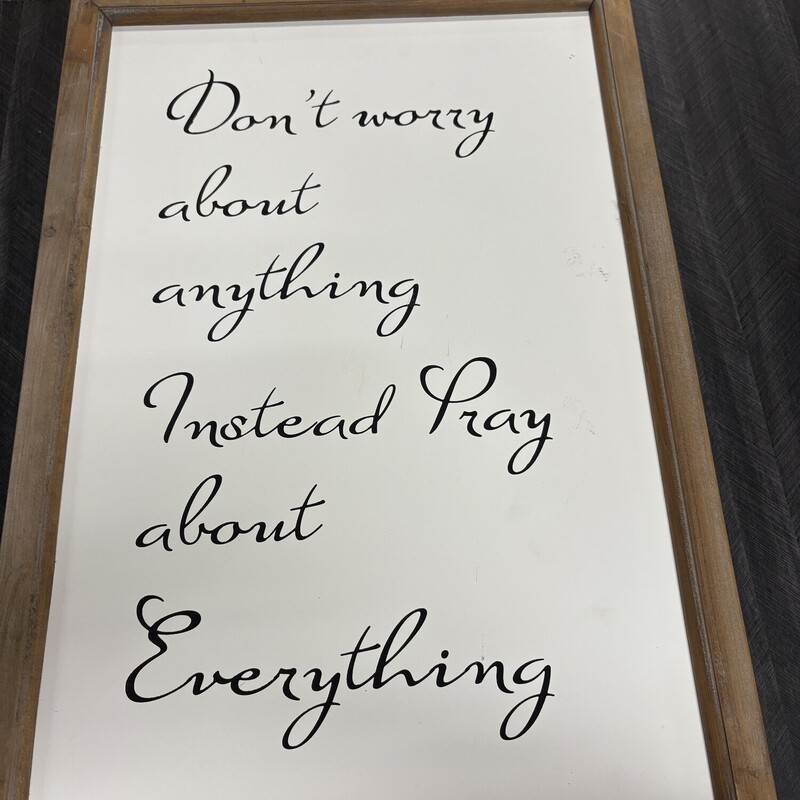 Dont Worry About Anything
