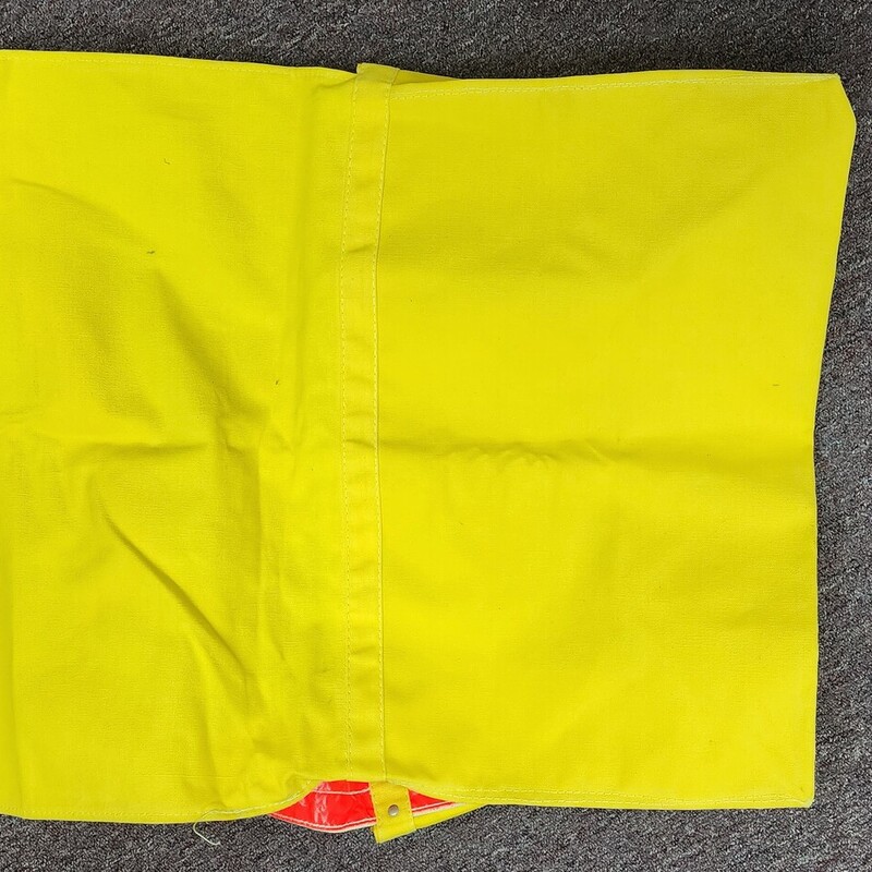 Courier Express Delivery Bag, Yellow, Size: New