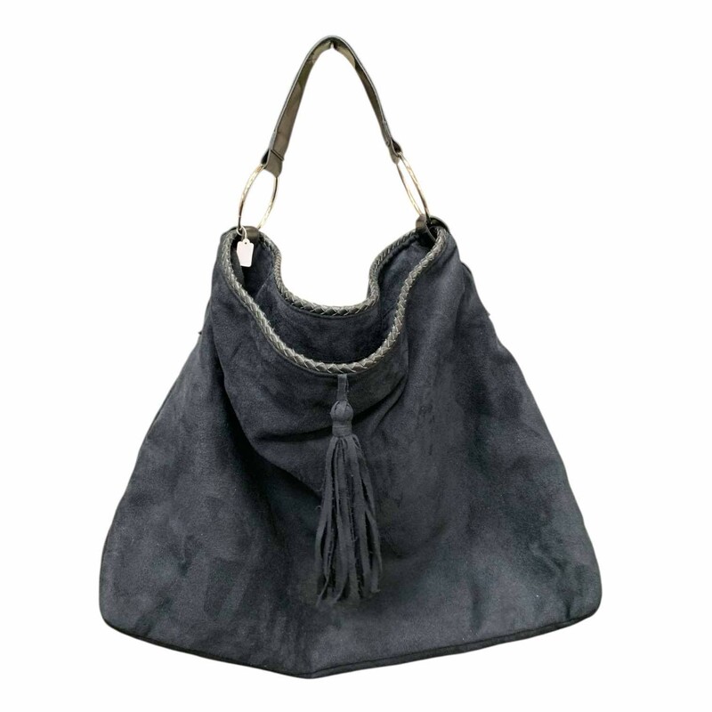 Victoria Secret Suede, Black, Size: M