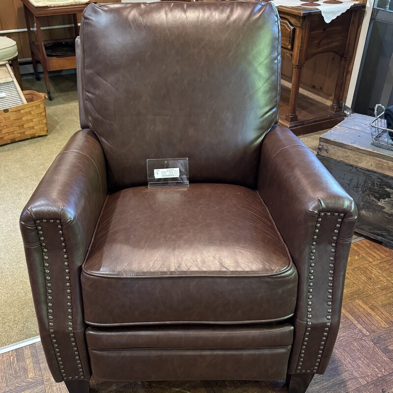 Brown Leather Recliner