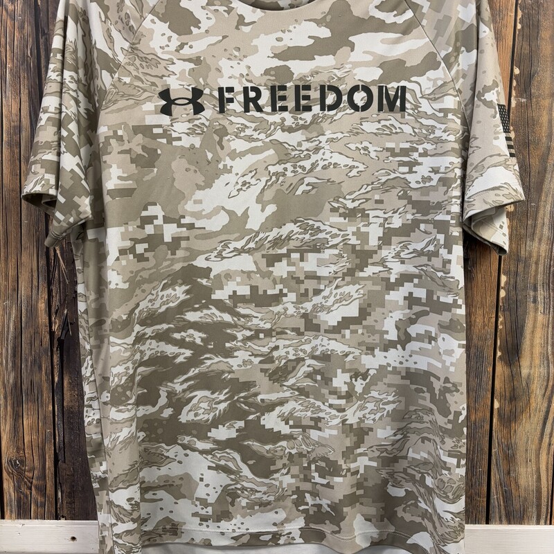 Tan Camo UA Tee