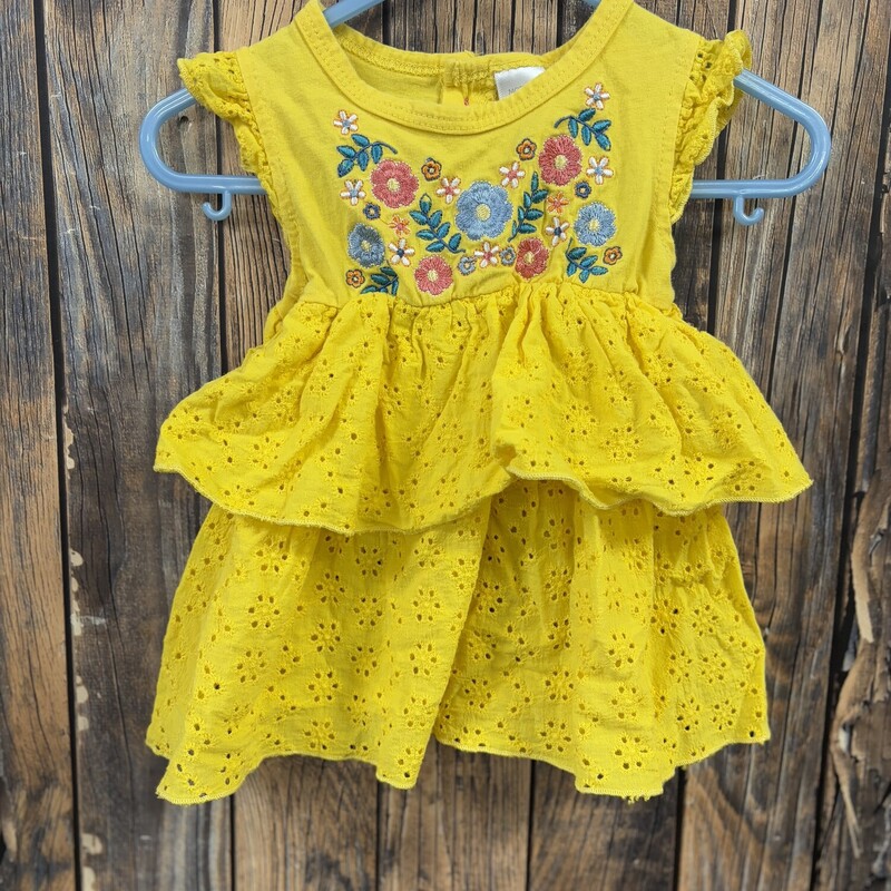 Yellow Flower Dress