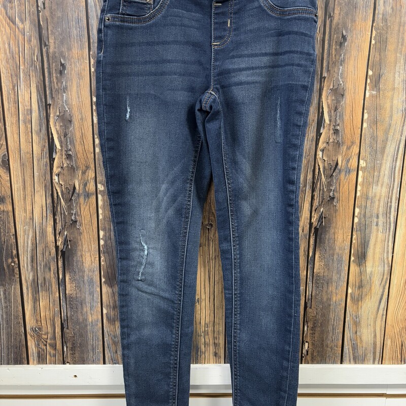 Dark Wash Justice Jeans, Size: 12