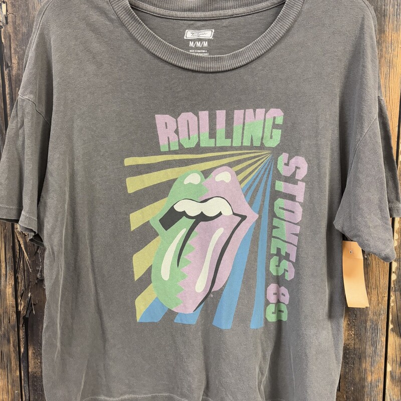 Rolling Stones Crop Top, Size: M