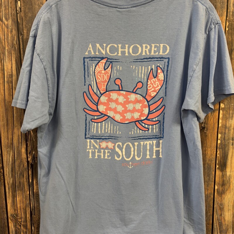 Anchored In The South Tee, Size: L