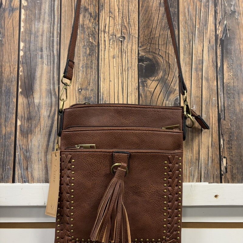 NWT Brown Crossbody