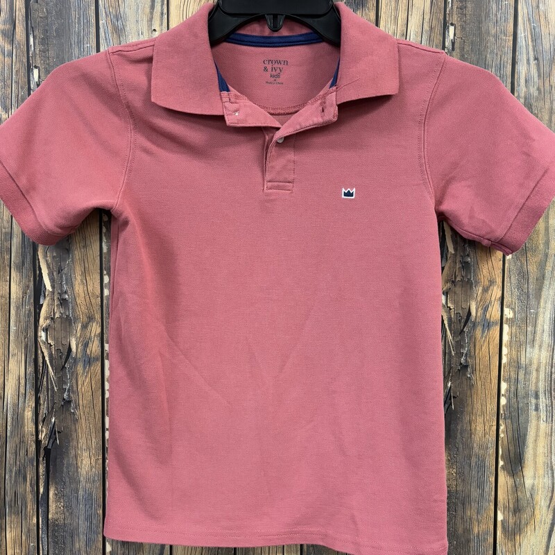Salmon Crown & Ivy Polo, Size: M