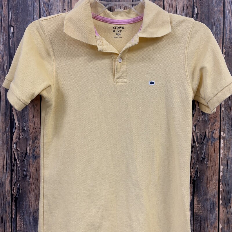 Yellow Crown & Ivy Polo, Size: M