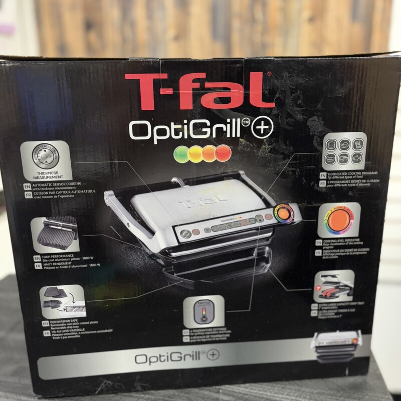 NWT T-Fal Opti Grill