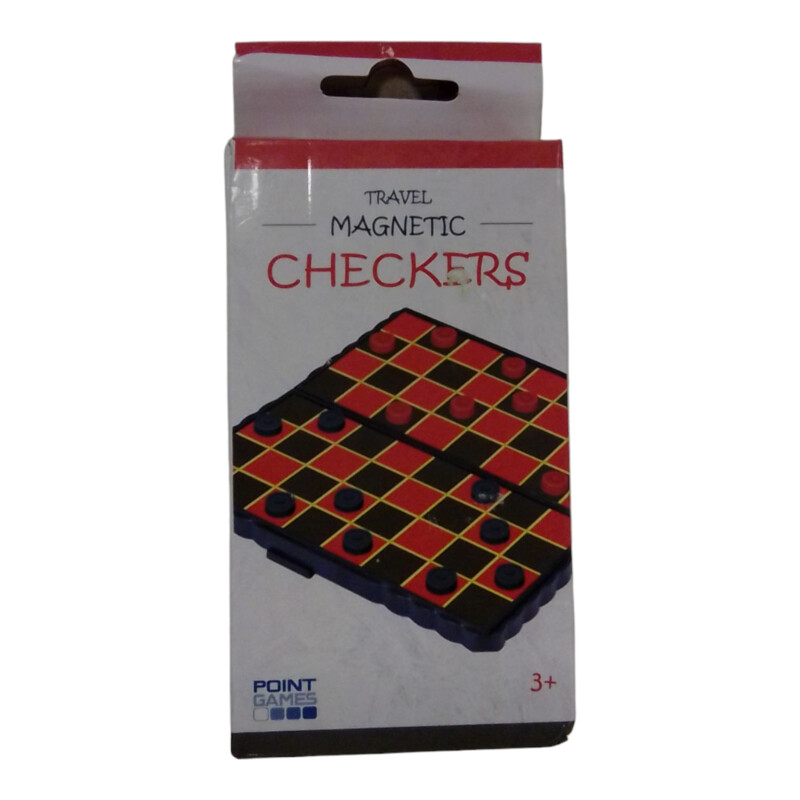 Travel Magnetic Checkers