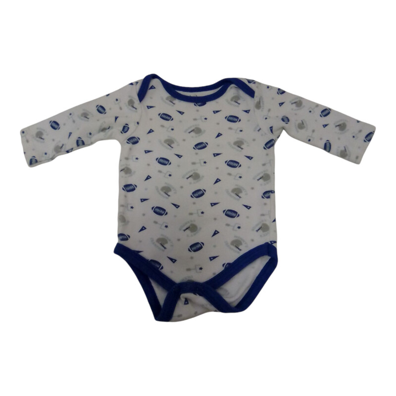 Long Sleeve Onesie: Footb, Boy, Size: 3/6m

Located at Pipsqueak Resale Boutique inside the Vancouver Mall, Suite 230, (upstairs between Round 1 and Golds Gym) or online at: #pipsqueakresale

All items are photographed prior to being steamed. Cross posted, items are located at #PipsqueakResaleBoutique, payments accepted: cash, paypal & credit cards. Any flaws will be described in the comments. More pictures available with link above. Local pick up available at the #VancouverMall, tax will be added (not included in price), shipping available (not included in price, *starts at $9.99; please contact regarding shipment of toys or other larger items), item can be placed on hold with communication, message with any questions. Join Pipsqueak Resale - Online to see all the new items! Follow us on IG @pipsqueakresale / Facebook @pipsqueakresaleboutique & Thanks for looking! Due to the nature of consignment, any known flaws will be described; ALL SHIPPED SALES ARE FINAL. All items are currently located inside Pipsqueak Resale Boutique as a store front items purchased on location before items are prepared for shipment will be refunded.

#resalerocks #shopsmall #pipsqueakresale #shopvanmall #vancouverwa #portland #reusereducerecycle #fashiononabudget #chooseused #consignment #savemoney #shoplocal #weship  #shopvanmall #vancouvermall #vancouver #vancouverwashington #keepusopen #shoplocalonline #resale #resaleboutique #mommyandme #minime #fashion #reseller #usedclothing #usedtoys #secondhand #consign #store #clothes #womensclothes #kidsclothes #shopvancouvermall