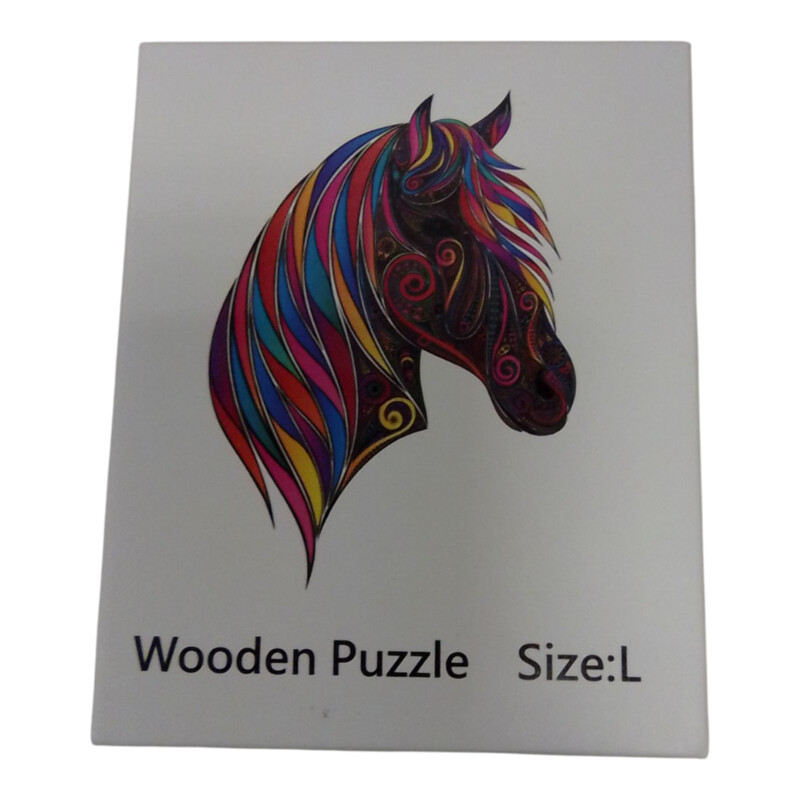 Rainbow Horse Head