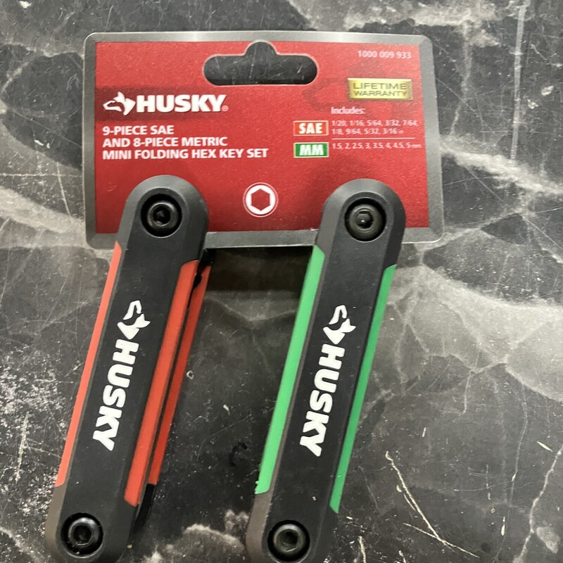 Folding Hex Key Set