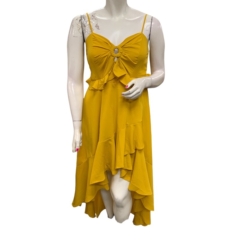 Fashion Nova, Mustard, Size: L