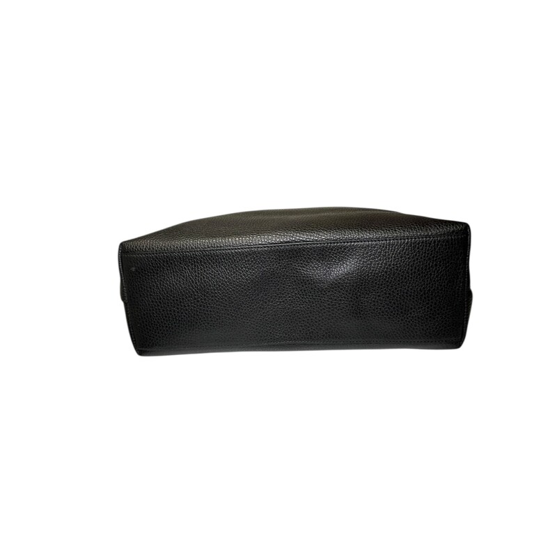 Gucci Dollar Calfskin GG Leather Black Hobo Bag<br />
<br />
Style Code:449711 467891<br />
<br />
Dimensions:<br />
<br />
Base length: 12.50 in<br />
<br />
Height: 10.25 in<br />
<br />
Width: 5.00 in<br />
<br />
Drop: 6.00 in<br />
<br />
In very good condition. Some minor scratches on hardware.<br />
<br />
Does not come with original dust bag or box.