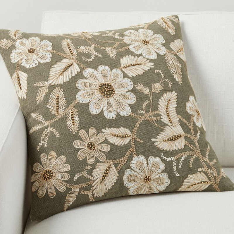 PBarn Corine Green Pillow