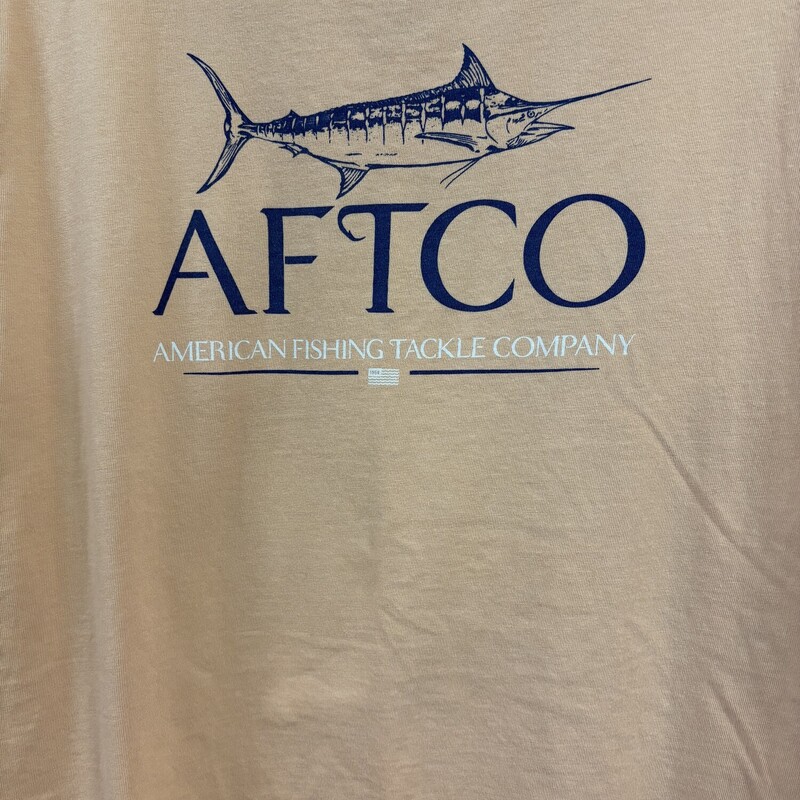 Peach AFTCO Tee, Size: M