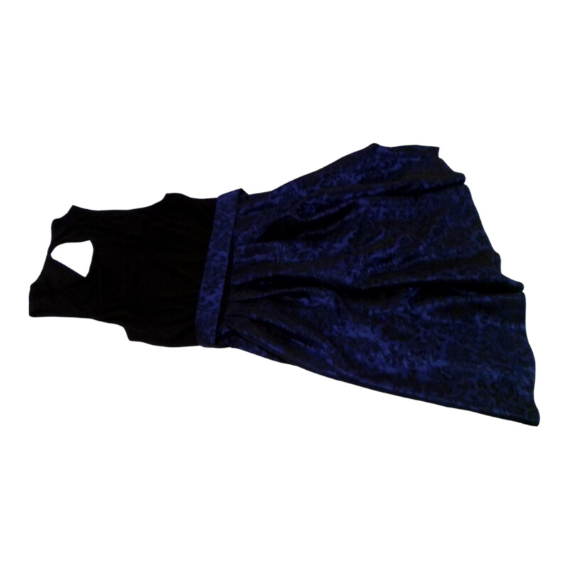 Dress: Black/Purple Botto