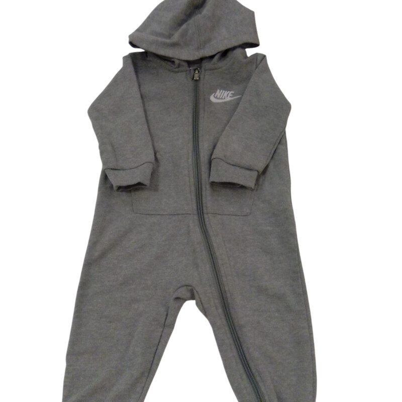Onesie: Zip Up Grey
