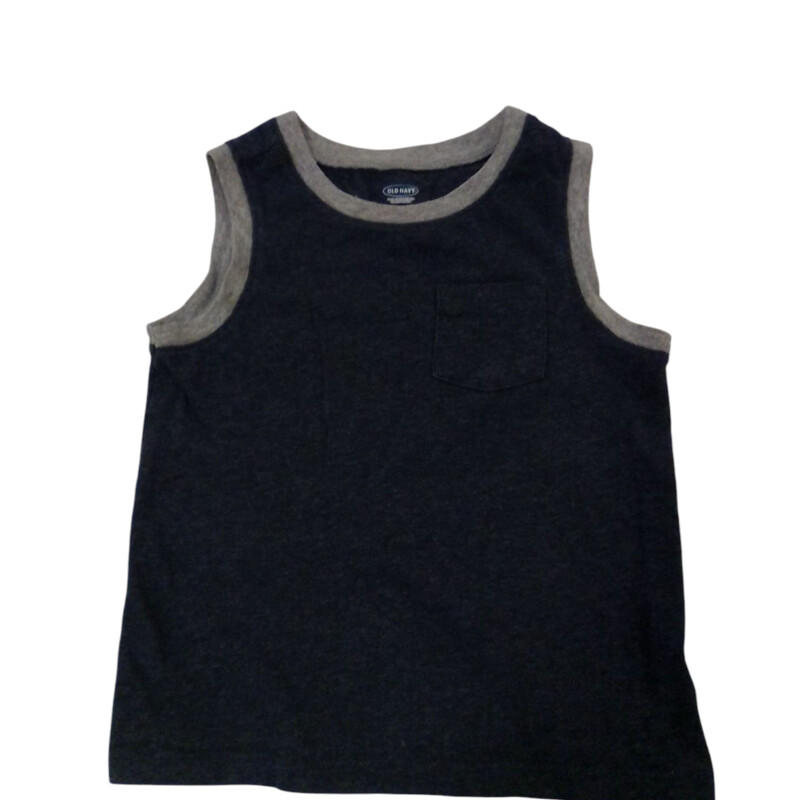 Tank Top: Blue / Gray