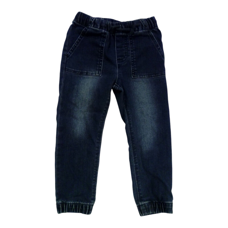 Pants: Denim Joggers