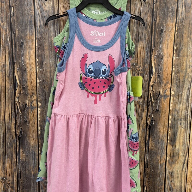 NWT Lilo & Stitch 2PK Dress, Size: 6X