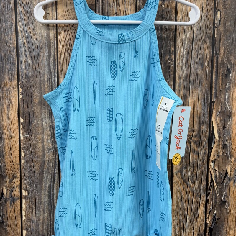 NWT Blue Surfboard Tank