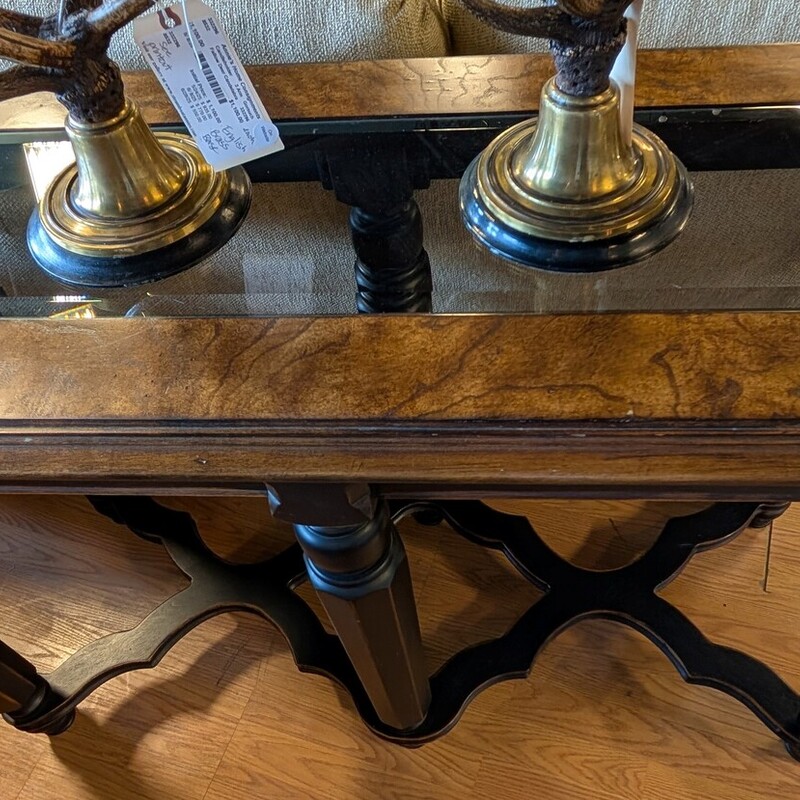 Ashley Console W/Glass
