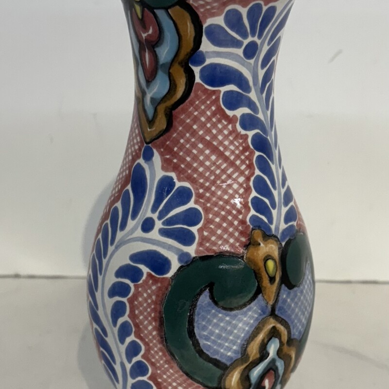 Mexican Talavera Bud Vase