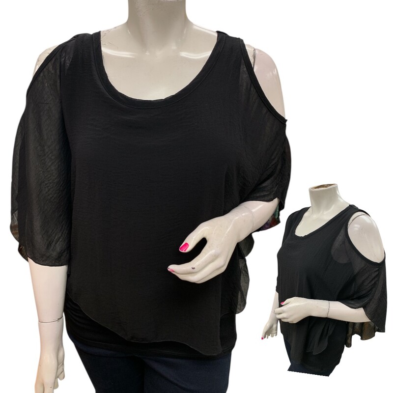 Cha Cha Vente, Black, Size: L