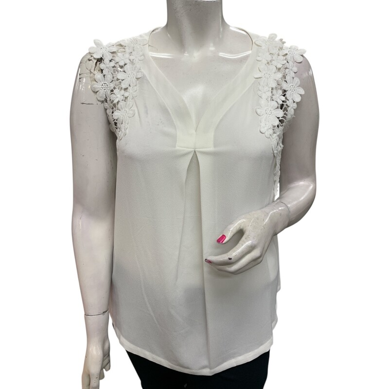 Molly Bracken, White, Size: L