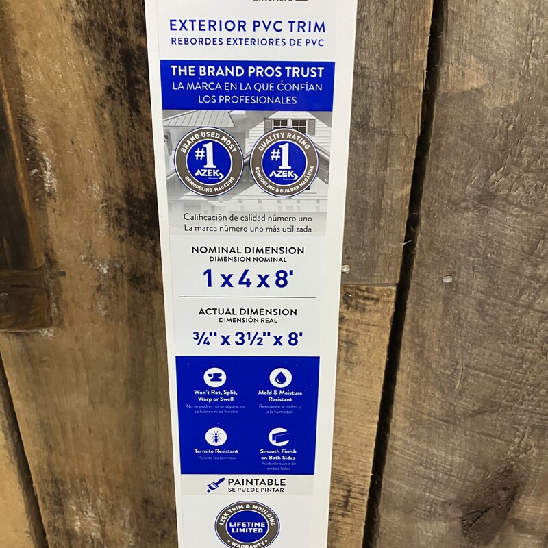 Azek PVC Trim